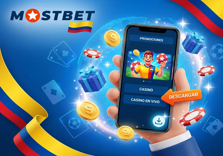 Aplicación móvil Mostbet para Android, iOS y Windows.